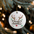 Merry Christmas Subtle FDT Ornament