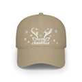 Merry Christmas Subtle FDT baseball cap | Holiday snowflakes