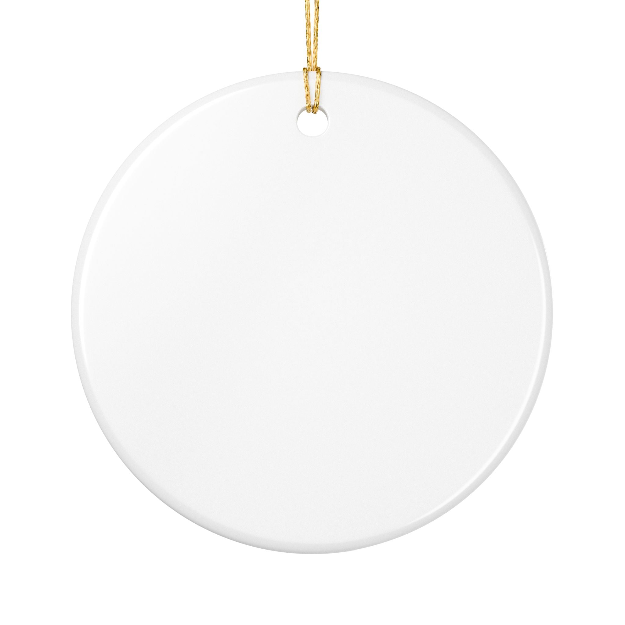 FDT With Holly Christmas Ornament